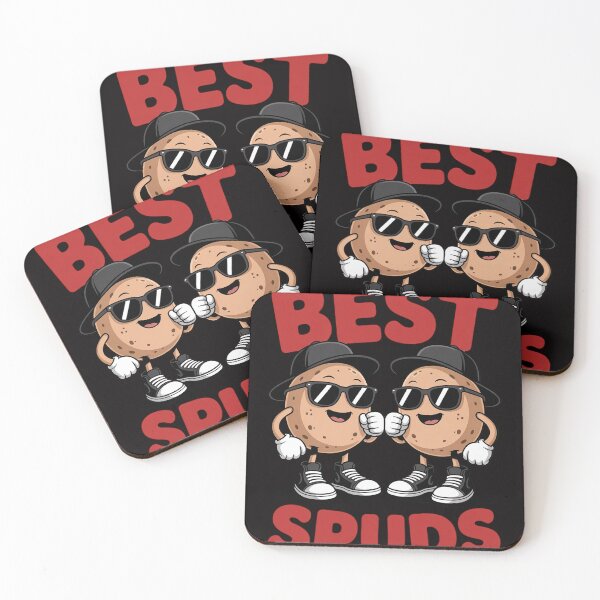 Item preview, Best Spuds Twin Day Matching Potatoes Best Friend Boys designed and sold by DarioRosales.