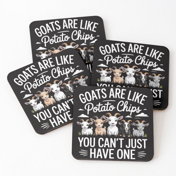 Item preview, Goats Are Like Potato Chips You Just Can't Have One designed and sold by DarioRosales.