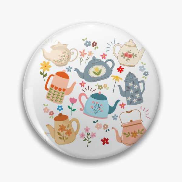 Item preview, Cozy Cottagecore Tea Time Pattern designed and sold by ice-apparel.