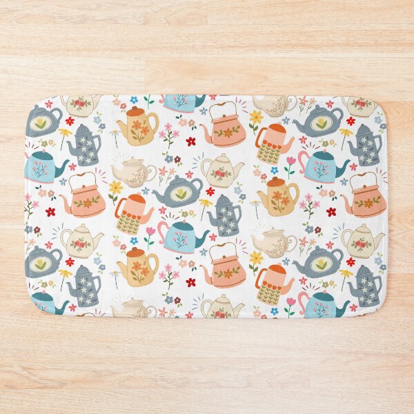 Item preview, Cozy Cottagecore Tea Time Pattern designed and sold by ice-apparel.