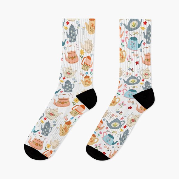 Item preview, Cozy Cottagecore Tea Time Pattern designed and sold by ice-apparel.