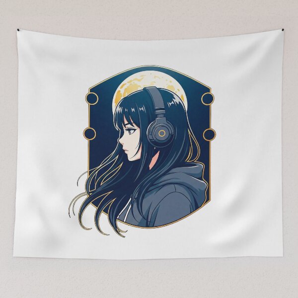 Item preview, Anime girl profile designed and sold by RICAMTP.