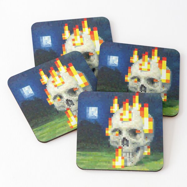 Item preview, Skull on Fire designed and sold by My Artprintz.