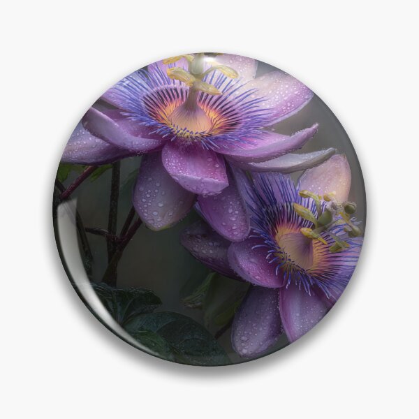 Item preview, Vesper of the Dew-Kissed Passiflora designed and sold by bloorose.