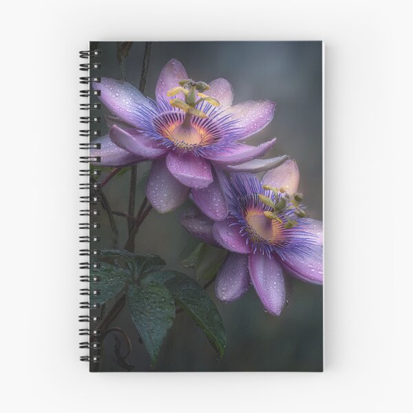 Item preview, Vesper of the Dew-Kissed Passiflora designed and sold by bloorose.