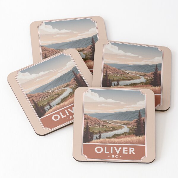 Item preview, Oliver BC British Columbia Okanagan Valley Vineyards Canada designed and sold by meganohm.