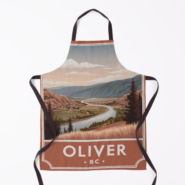 Item preview, Oliver BC British Columbia Okanagan Valley Vineyards Canada designed and sold by meganohm.