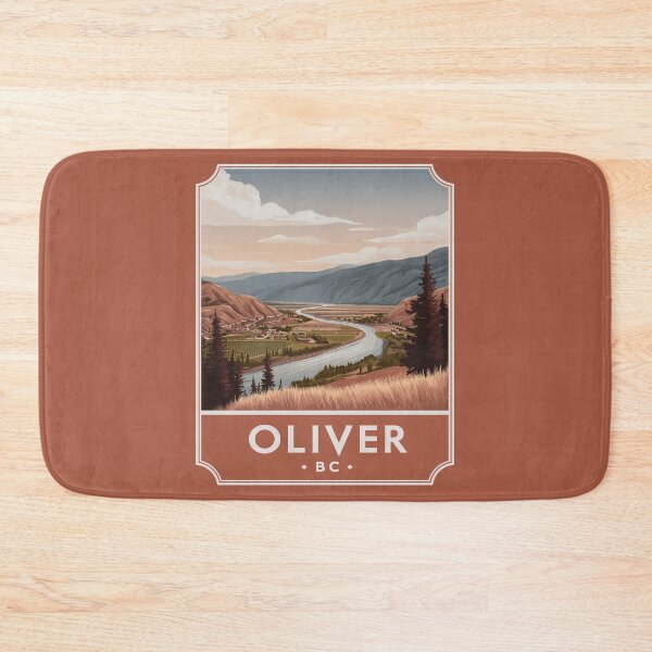 Item preview, Oliver BC British Columbia Okanagan Valley Vineyards Canada designed and sold by meganohm.