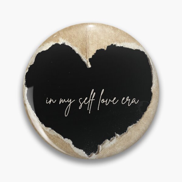 Item preview, In My Self Love Era – Neutral Beige Torn Paper Heart Design designed and sold by amandaline.