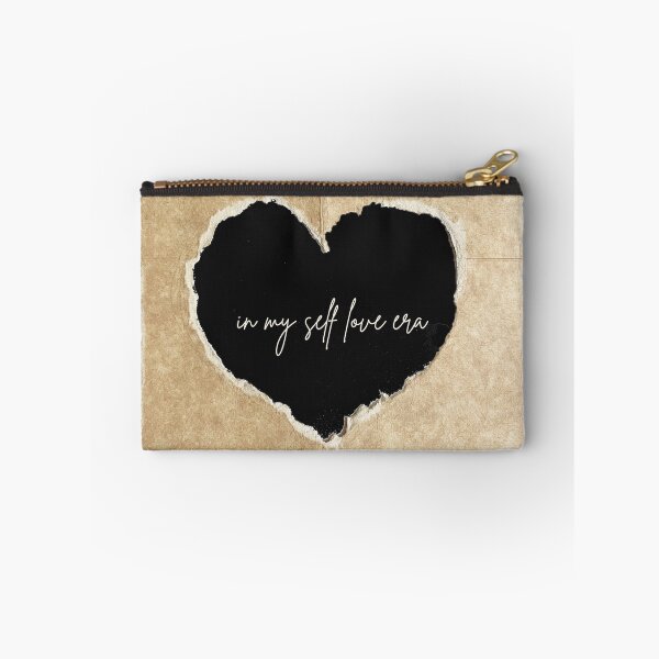 Item preview, In My Self Love Era – Neutral Beige Torn Paper Heart Design designed and sold by amandaline.