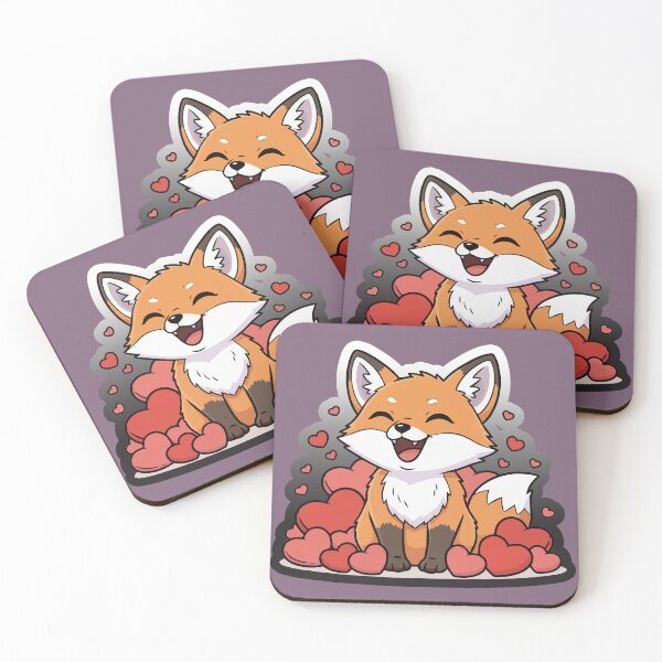 Item preview, A Cute Fox in a happy state designed and sold by EphraimUdo.