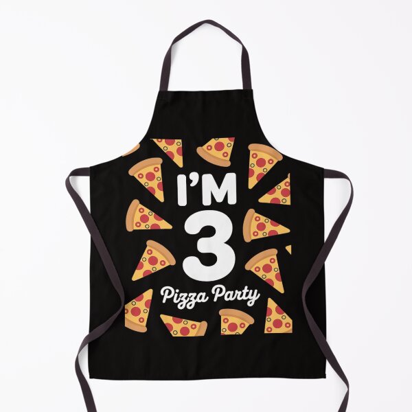 Item preview, I'm 3 Pizza Party 3rd Birthday Bday 3 Year Old Pizza Theme designed and sold by DarioRosales.