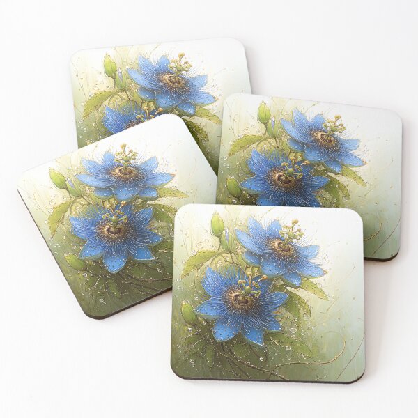 Item preview, Cerulean Crown of the Sun-Drenched Bloom designed and sold by bloorose.
