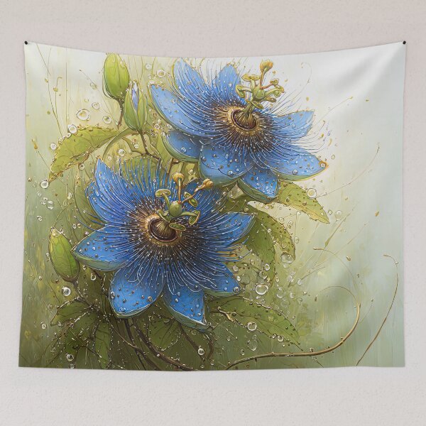 Item preview, Cerulean Crown of the Sun-Drenched Bloom designed and sold by bloorose.