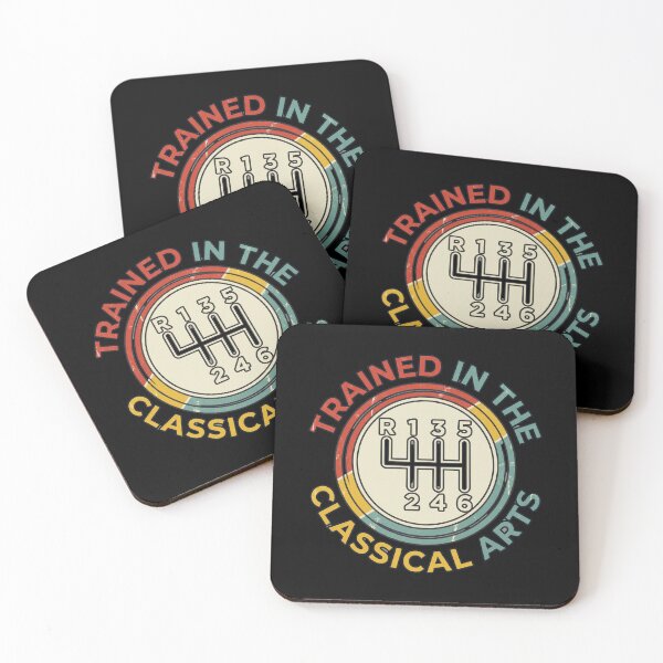 Item preview, Funny Trained In The Classical Arts Funny Manual Transmission Stick Shift designed and sold by w66aboo.