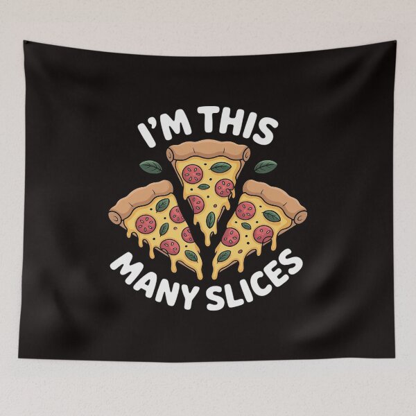 Item preview, Cute Pizza 3rd Birthday I'm This Many Slices 3-Year-Old designed and sold by cherylbartlett.