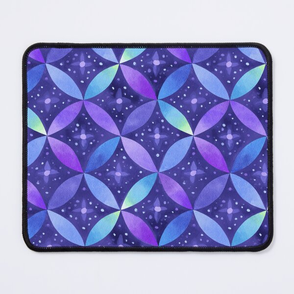 Item preview, Celestial Quatrefoil Petal Tile Pattern designed and sold by bubblegoth.