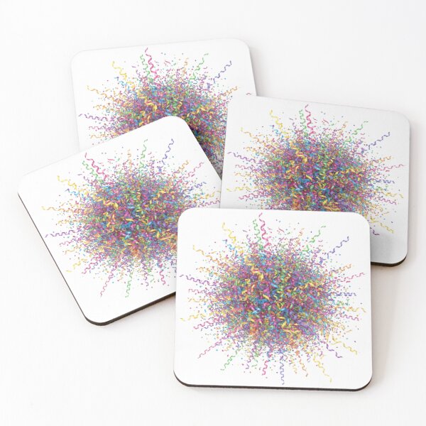 Item preview, Rainbow Confetti Explosion | Colorful Celebration Party Art designed and sold by Rosuma Designs.