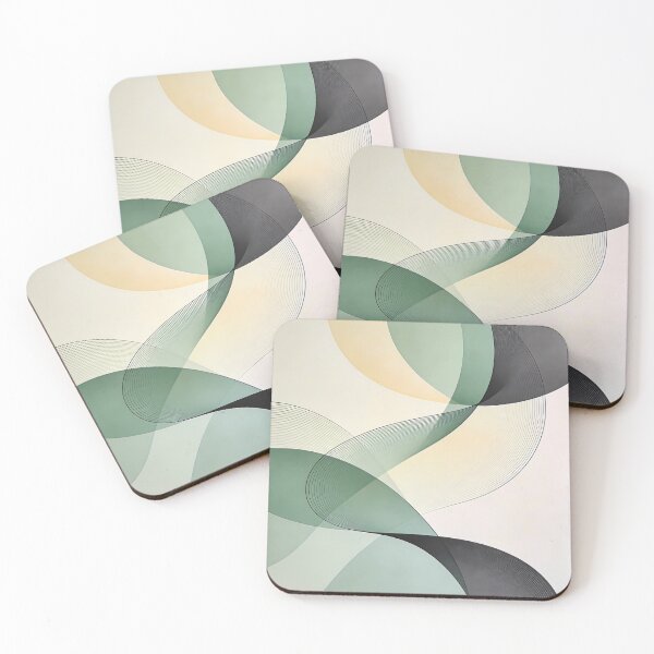 Item preview, Minimalist Scandinavian Abstract - Organic Shapes & Geometric Lines Wall Art designed and sold by Flowing Colurs.