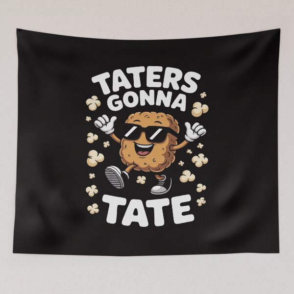Item preview, Fast Food Apparel Taters Gonna Tate Potato Squad Vegetarian Tater Tots  Potato designed and sold by DarioRosales.