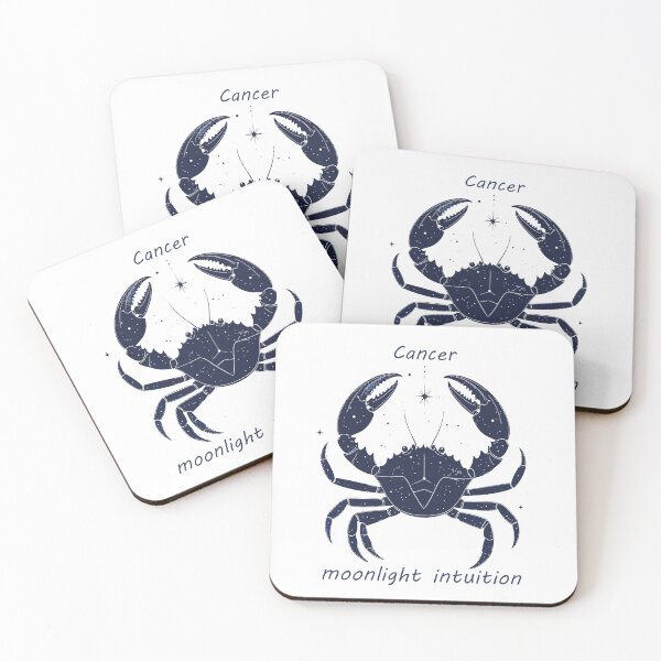 Item preview, Cancer Zodiac Art – Crab Constellation Mystical Design designed and sold by MarWachaN.
