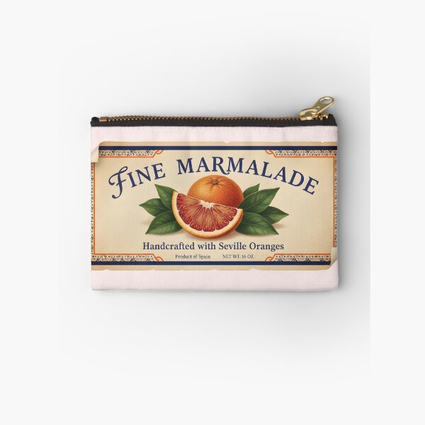 Item preview, Vintage Fine Marmalade Label – Seville Orange Retro Food Art designed and sold by novapixel25100.