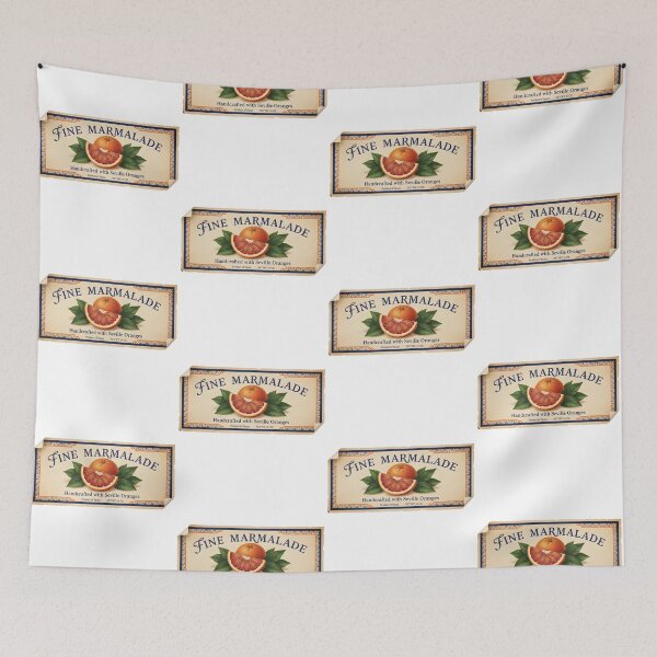Item preview, Vintage Fine Marmalade Label – Seville Orange Retro Food Art designed and sold by novapixel25100.