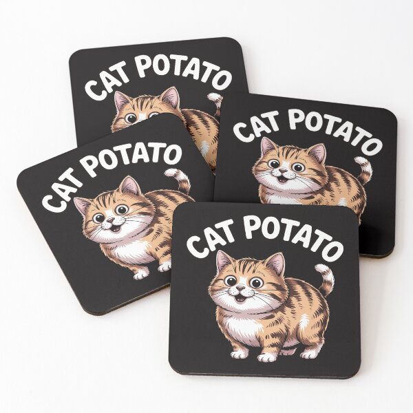 Artikelvorschau, Katze Kartoffel Niedliche Dicke Kartoffel Katze Tier Männer Frauen Kinder entworfen und verkauft von DarioRosales.