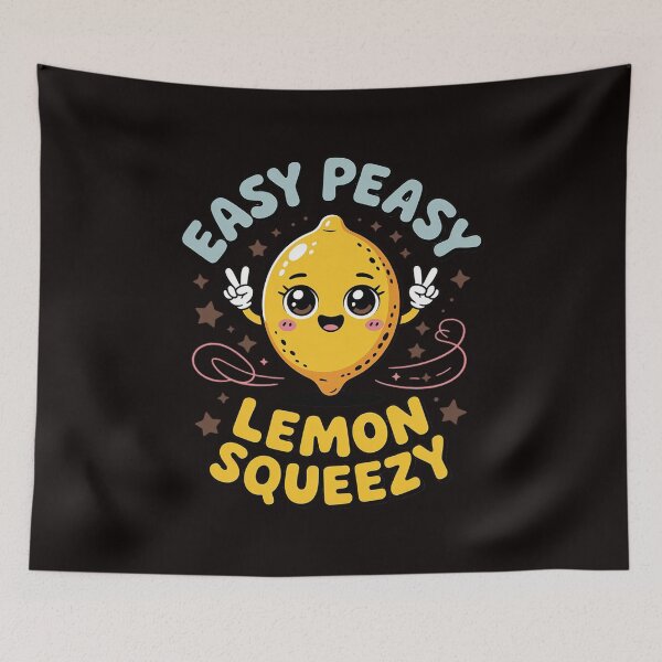 Item preview, Easy Peasy Lemon Squeezy Hello Summer Vacation Women designed and sold by cherylbartlett.