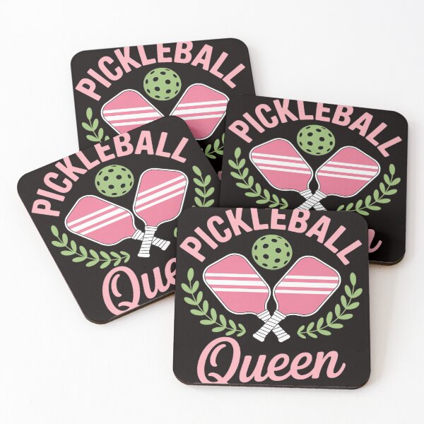 Aperçu de l'œuvre Raquette de pickleball Reine Dink créée et vendue par cherylbartlett.