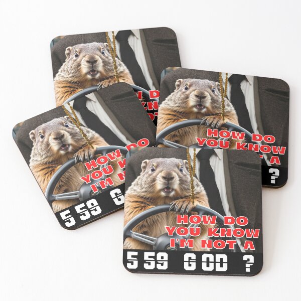 Item preview, IN GROUNDHOGS WE TRUST designed and sold by FREEKNSTEIN.