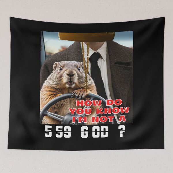 Item preview, IN GROUNDHOGS WE TRUST designed and sold by FREEKNSTEIN.