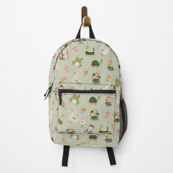 Item preview, Pond Animals & Lily Pads on Gin Green designed and sold by KSimpson838.