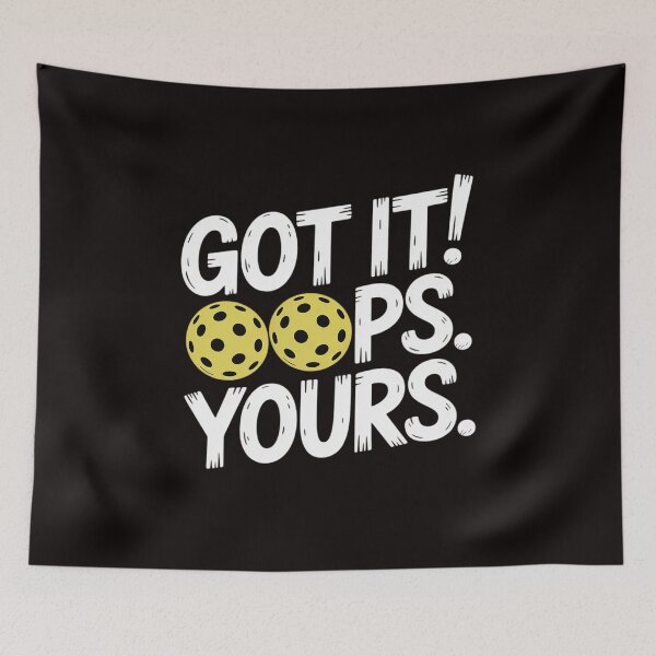 Item preview, Pickleball Lovers Got It Oops Yours designed and sold by cherylbartlett.