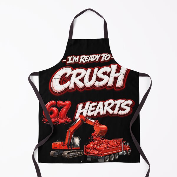 Item preview, I'm Ready to Crush 67 Hearts valentine's day designed and sold by NitRes.