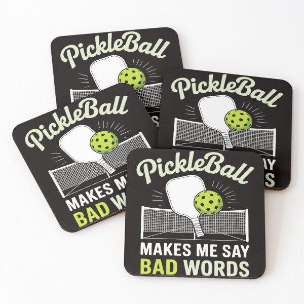 Item preview, Pickleball Makes Me Say Bad Words designed and sold by cherylbartlett.