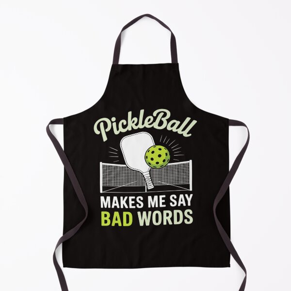 Item preview, Pickleball Makes Me Say Bad Words designed and sold by cherylbartlett.