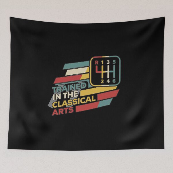 Item preview, Trained In The Classical Arts -Manual Transmission Stick Shift designed and sold by w66aboo.