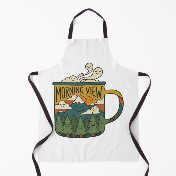 Item preview, Morning View Retro Coffee Mug designed and sold by AliveStyle.