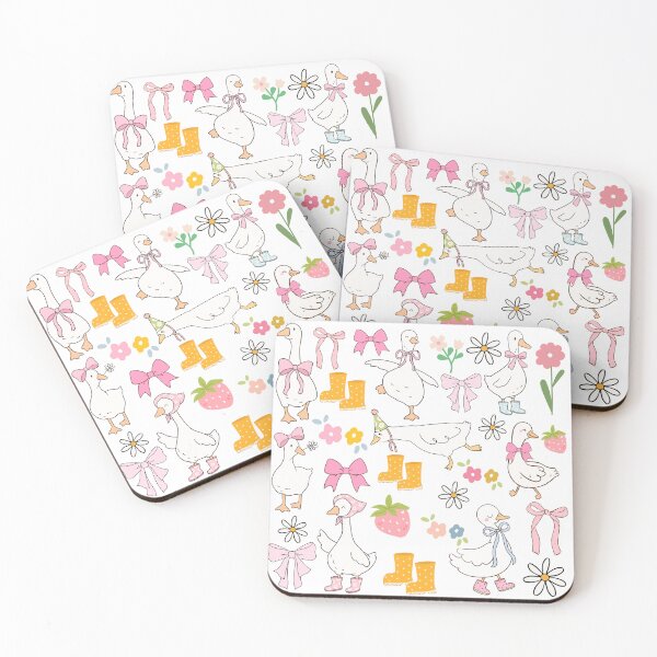 Item preview, Strawberry & Wellies Floral Goose designed and sold by ice-apparel.