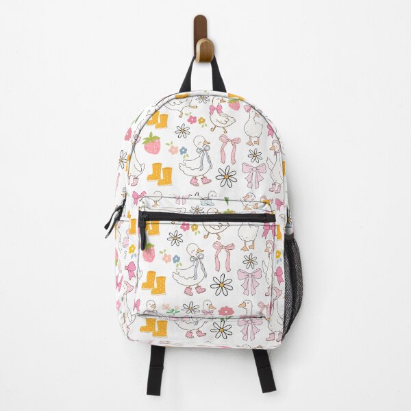 Item preview, Strawberry & Wellies Floral Goose designed and sold by ice-apparel.