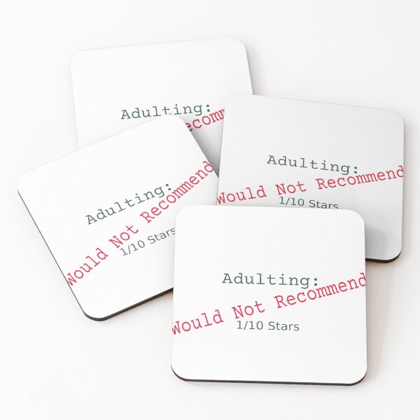 Item preview, Adulting Would Not Recommend designed and sold by Proud memories.