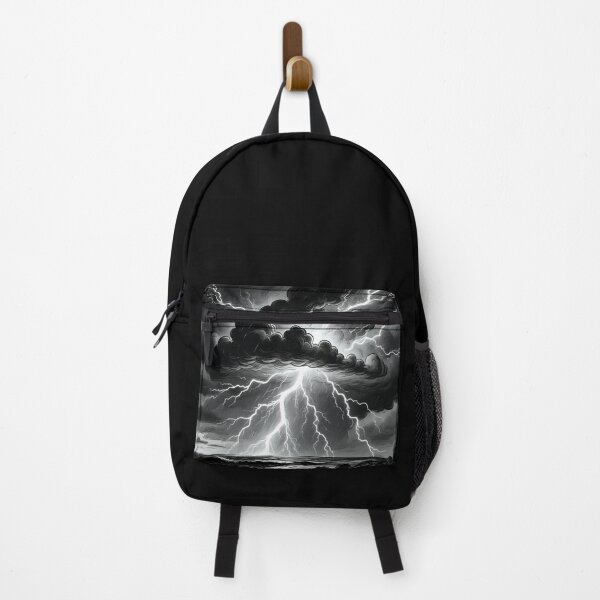 Item preview, Artistic view of a thunderstorms with lighting. designed and sold by Nomad-Maynard.