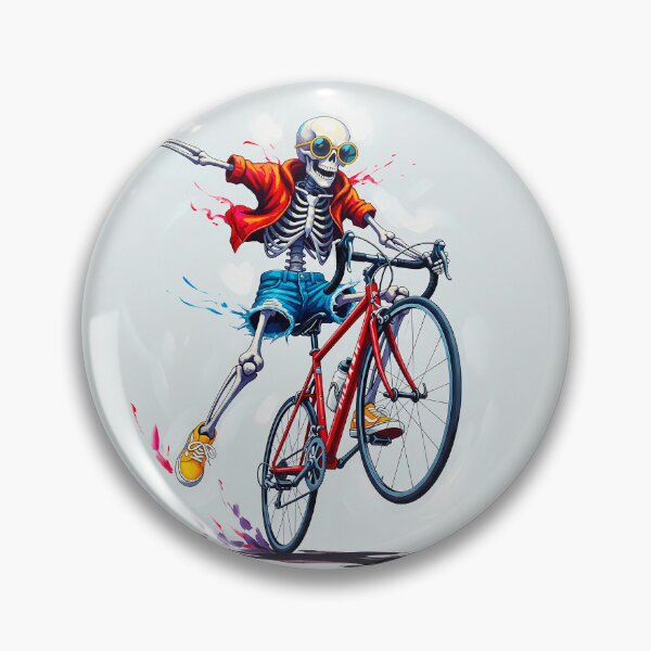 Item preview, Skeleton cyclist designed and sold by RICAMTP.