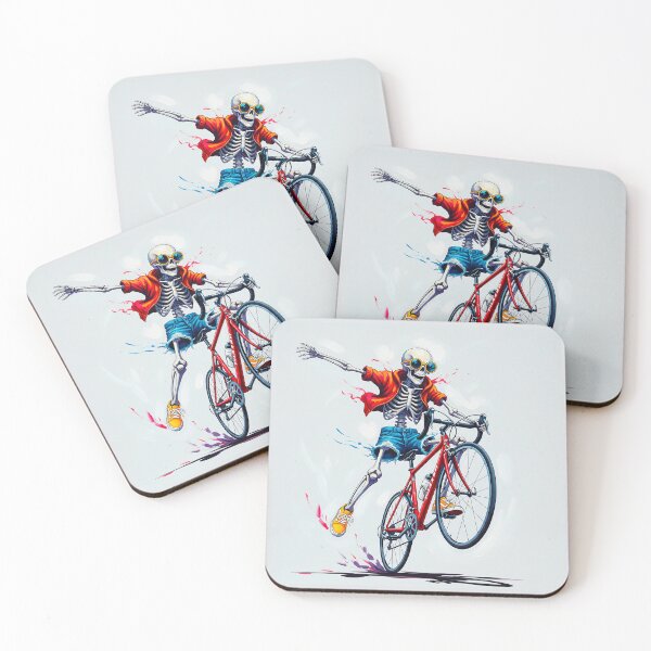 Item preview, Skeleton cyclist designed and sold by RICAMTP.