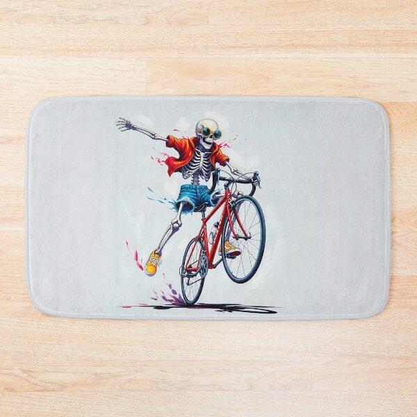 Item preview, Skeleton cyclist designed and sold by RICAMTP.
