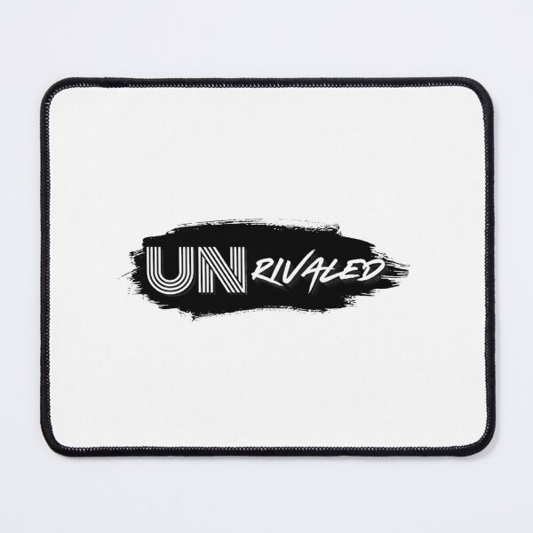 Item preview, UNRIVALED Streetwear Graphic T-Shirt – Bold Cursive Statement Tee Minimalist Design designed and sold by KrisArtsDesigns.