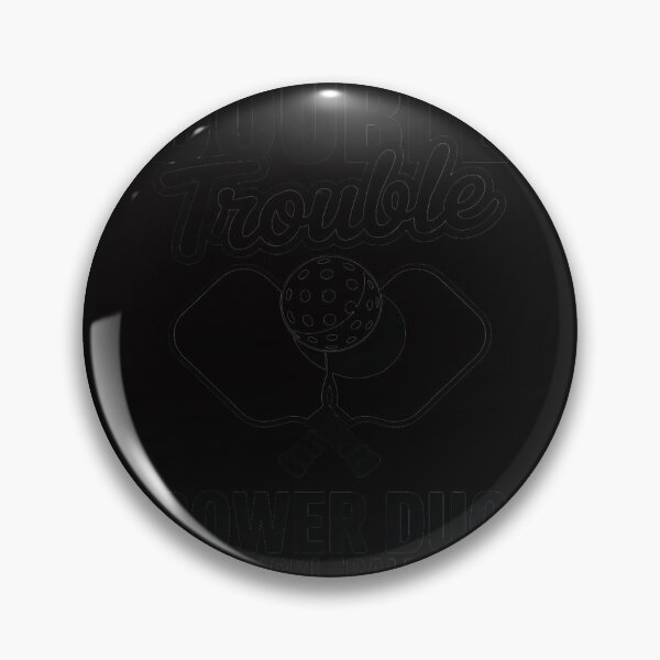 Item preview, Pickleball Doubles Trouble Tournament Matching designed and sold by gerardostokes.