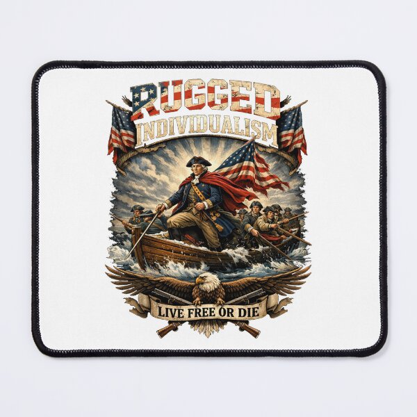Item preview, Rugged Individualism George Washington designed and sold by MelHer.