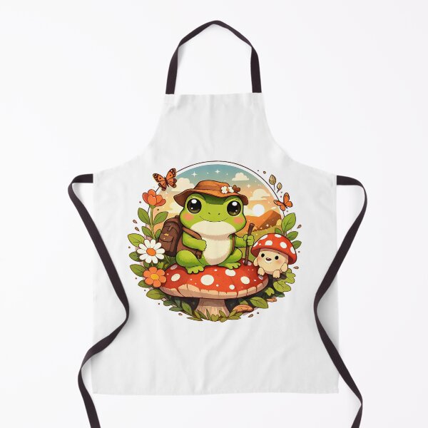 Item preview, Cute Frog Forest Explorer designed and sold by Amr Siam.